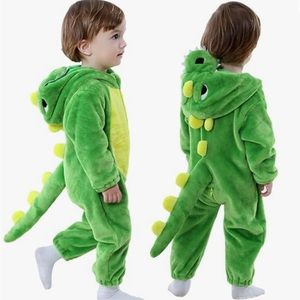Green Dinosaur Costume - 3-3.5 years
